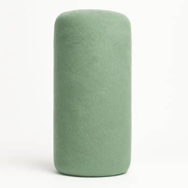 Lençol de Berço com Elástico Azul Bebê – Tecido Soft 100% Algodão – Para Colchão Padrão Americano até 70x130x12cm – Conforto e Praticidade (Verde)