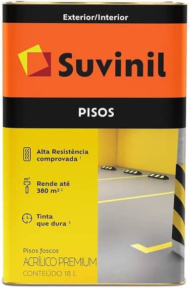 Tinta Suvinil Tintas para piso 18L - Concreto - 53419109
