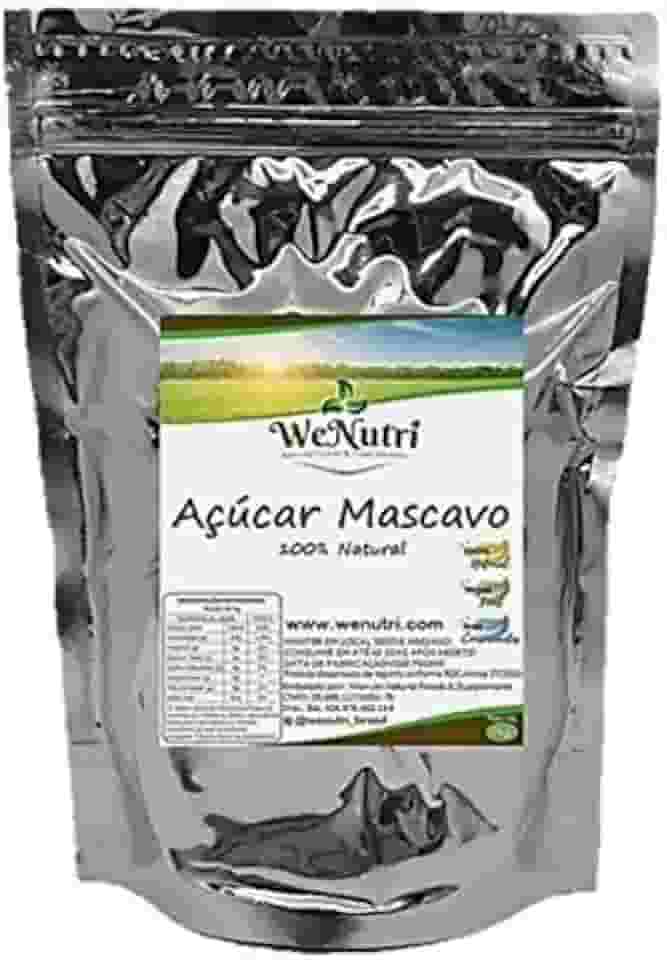 Açúcar Mascavo 100% Puro Premium 1kg Wenutri