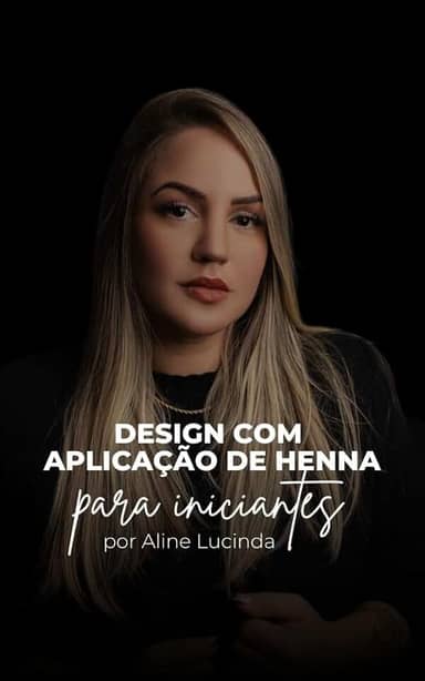 Design com aplicação de Henna