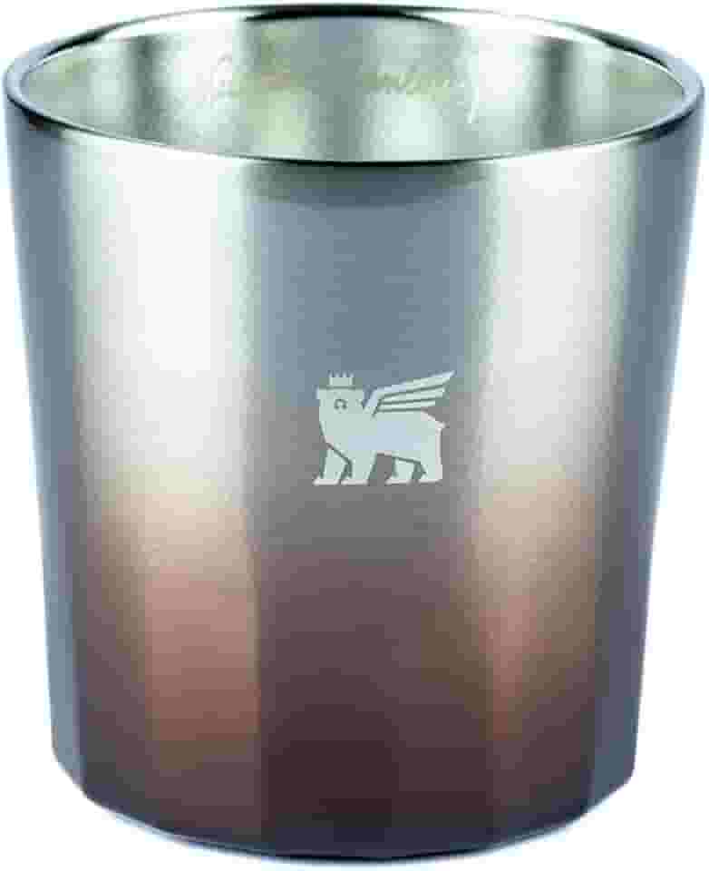 Stanley - Copo isolado para bebidas espirituosas, copo de cocktail prismático, antiderrapante, Bouz quentes ou frias, 201 ml, Bourbon Haze