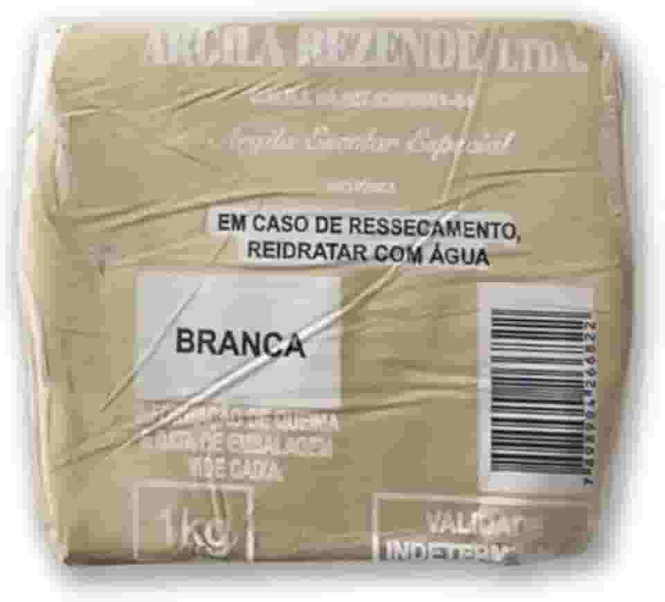 Rezende Argila Branca para Modelagem com 1 kg