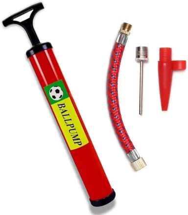 Bomba De Ar Manual Com Bico Mangueira Encher Bola Basquete Futebol Volei Pneus De Bike Boias Infláveis - LVLOGISTICA