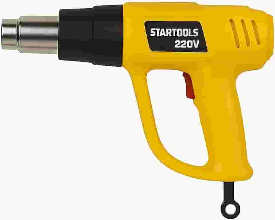 Soprador Térmico 2000W 220V com Controle de Temperatura e Bico Removível para Remoção de Tinta, Envelopamento e Funilaria