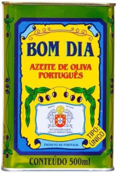 Azeite Oliva Virgem Português "Bom Dia" Ac.Max 1% - Lata 500Ml