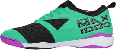 Chuteira Penalty Max 1000 Ecoknit Futsal Vermelha e Preta