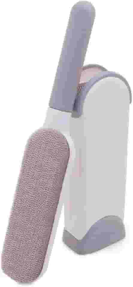 LYOR Escova Mágica Removedora de Pelos e Fiapos com Suporte 32cm x 7,5cm x 5,5cm - Limpeza - Organização - Utilidades Domésticas - Pet Shop