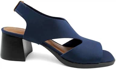 Sandália Feminina Confortaria Neoprene 7701051 Salto Bloco