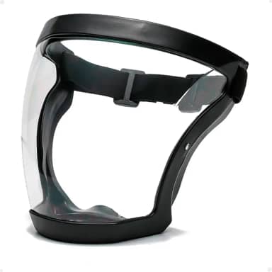 Máscara Protetor Facial Face Shield Lorben Antiembaçante Transparente Proteção Total - GT6364