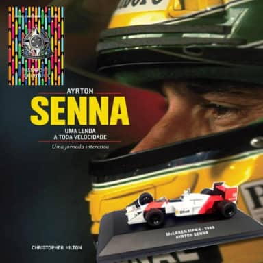 Ayrton Senna: Uma Lenda A Toda Velocidade - Edição Especial (Mclaren Mp4/4 1988) + Brinde