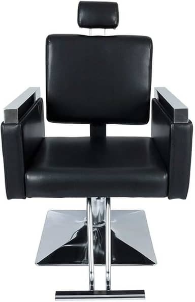 Cadeira Hidráulica Reclinável Barbeiro Salão Pelegrin Pel-2613 Preto