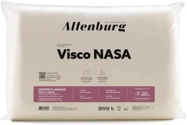 Travesseiro Altenburg Viscoelástico Nasa Marfim Marfim