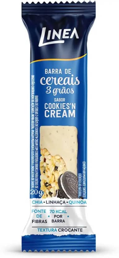 Linea Barra de Cereais Cookies'n Cream 20g