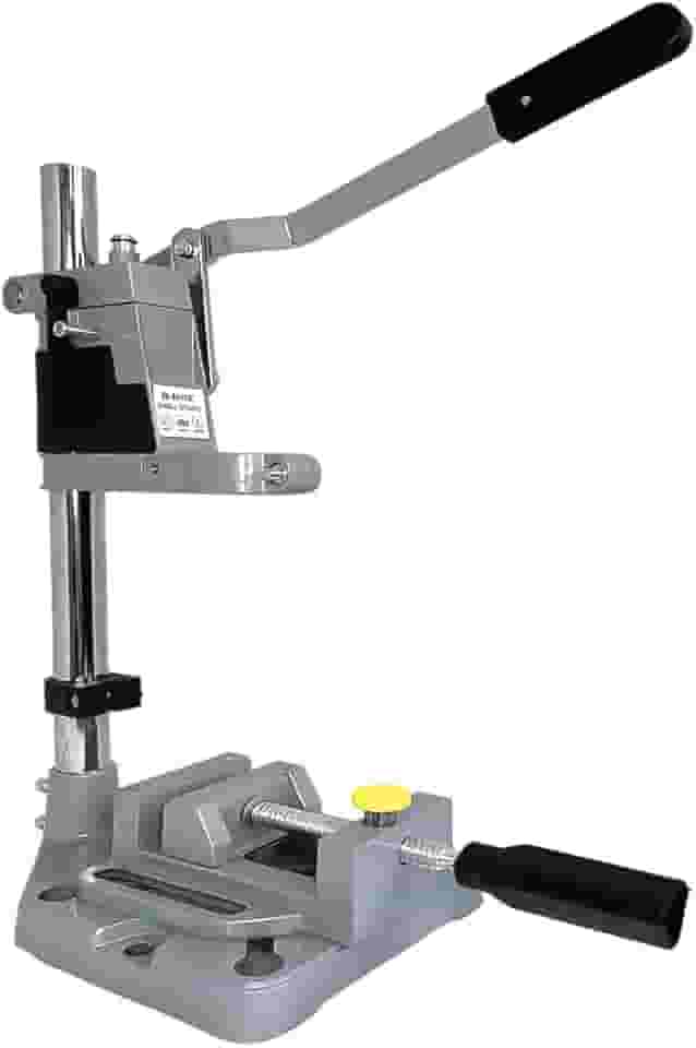 Suporte para Furadeira Ajuste de Altura e Ângulo para Trabalhos para Perfuração Suporte Furadeira 1/2 ou 3/8 B-Max Para Bancada e Mesa