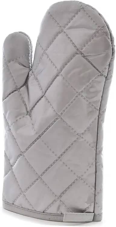 Luva Térmica Kaellis Metalizada para Cozinha - Forno, Fogão, Churrasco - Poliéster Prata