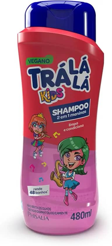 Tra La La - Shampoo Tra La La 480Ml 2X1 Meninas