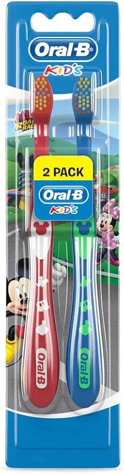 Oral-B Escova Dental Infantil Mickey 2 Unidades - Sortidas