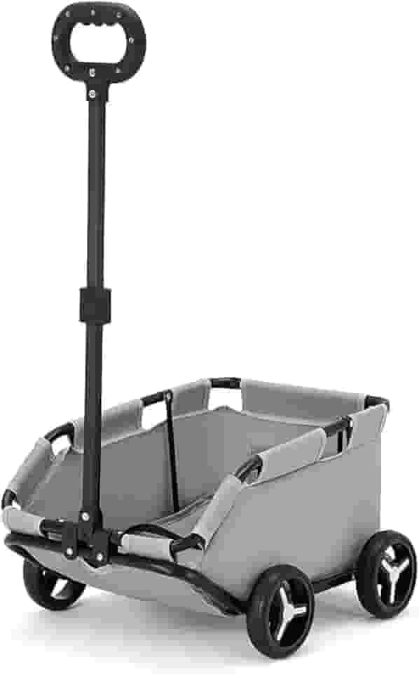 Carrinho Passeio Pet Para Cães/Gatos Dobrável Pequeno Porte Até 7kg Mini09 (Cinza)