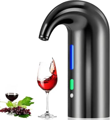 Aerador de Vinho Eletrico, Aerador de Vinho, Decanter para Vinho, Despejador de Vinho e Decantador, Quick Wine Aerator, Smart Wine Dispenser, Vinhos
