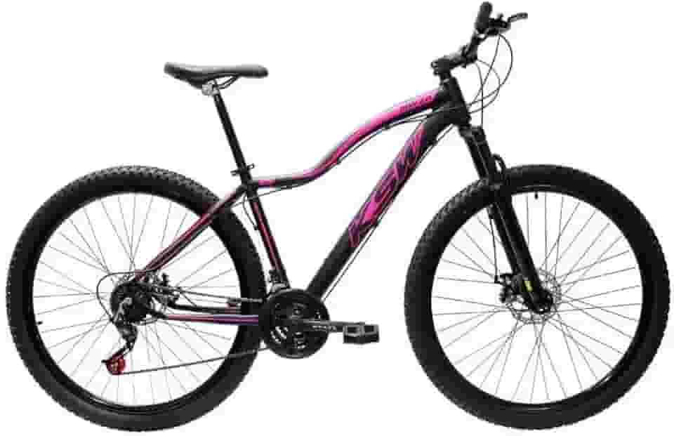 Bicicleta Bike Aro 29 MTB Alumínio KSX E KSW 21V Marchas Index Cabeamento Interno Feminina