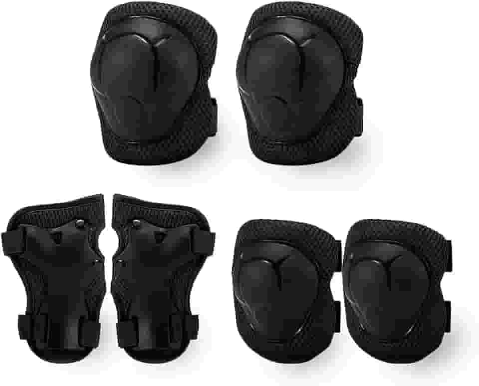 Kit Proteção Joelheira Cotoveleira E Luva Infantil