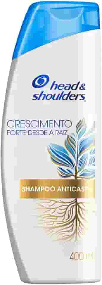 Head & shoulders Head & Shoulders - Shampoo Para Crescimento De Cabelo Crescimento Forte Desde A Raiz Shampoo Para Crescimento Capilar Shampoo Antiqueda E Anticaspa Com Vitamina E 400 Ml