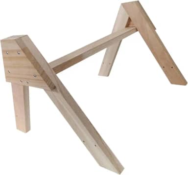 WeiLaiKeQi Galinheiro poleiro de madeira, barra de galinheiro suporte de madeira para papagaios pintinhos pássaros grandes galinheiro