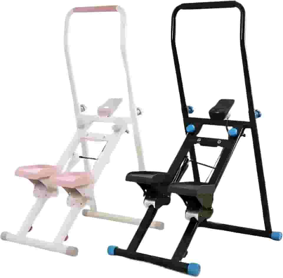 Escalador Vertical Dobrável Pluggei Select com Display LCD Simulador de Caminhada e Corrida Treino Completo em Casa Silencioso, Ajustável e Compacto Queima Calorias e Tonifica Músculos