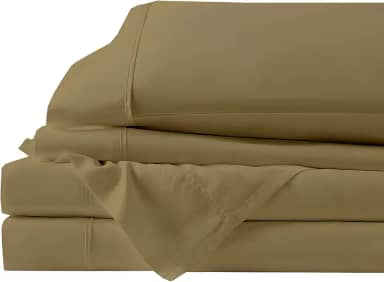 ARlinen Conjuntos de lençóis para trailers (70 x 80), tamanho king, cinza liso até 20 a 25 cm de profundidade para conjunto de lençóis de campismo.