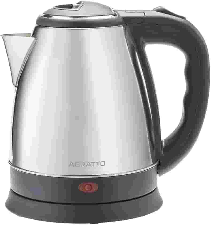 Agratto 784 - Chaleira Eletrica Inox, 220v, 1,8 Litro, Preto/inox