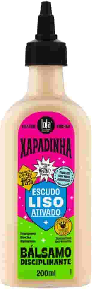Lola From Rio – Xapadinha – Bálsamo para pentear sem enxágue para cabelos lisos, proteção térmica, efeito antifrizz, alinhamento e softnes 200 ml