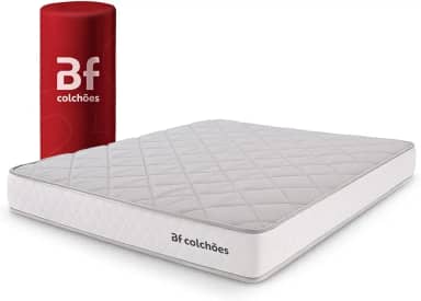 Colchão Viúva de Espuma D33 a Vácuo 128x188cm BF Colchões