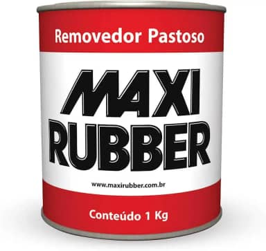 Removedor de Tinta Pastoso Maxi Rubber 1 Kg