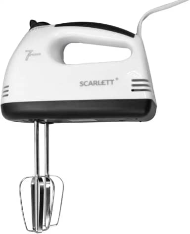 MINI BATEDEIRA PORTÁTIL 7 VELOCIDADES 260W BATEDORES MASSAS CLARA 110V (Cod. STO1386)