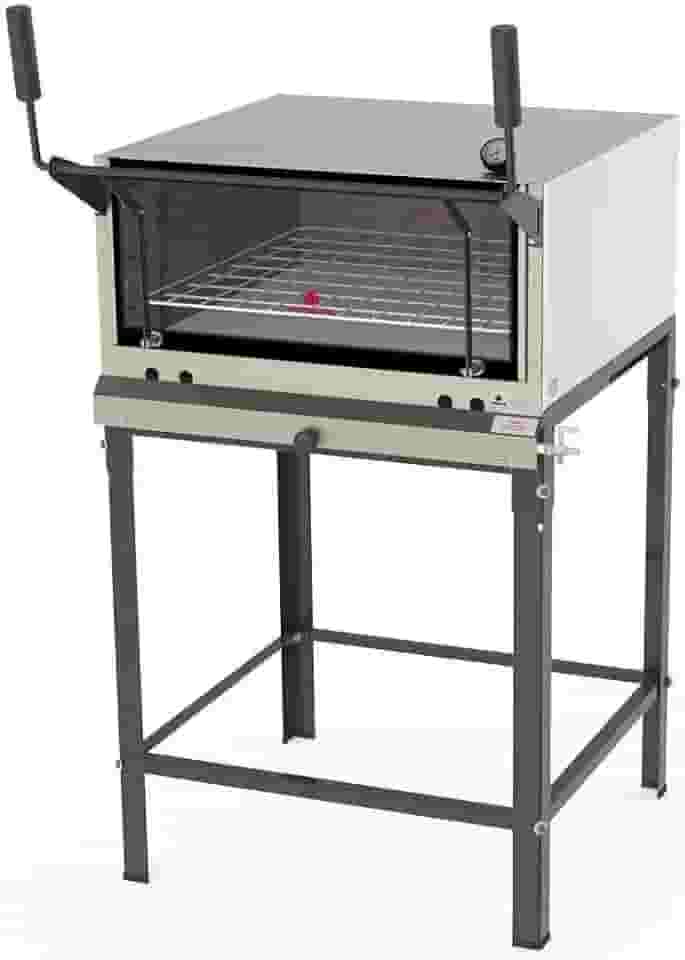 Forno Industrial Progás Prp-770 G2 125l A Gás Inox Com Pedra Refratária E Cavalete P45093