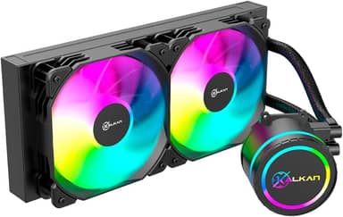 Water Cooler Gamer Kalkan Iota 240 ARGB Preto KLK00045