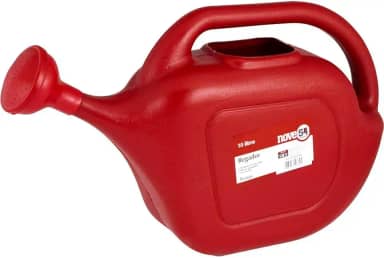 Nove54, Regador de plantas e jardim, em plástico vermelho, 10 litros