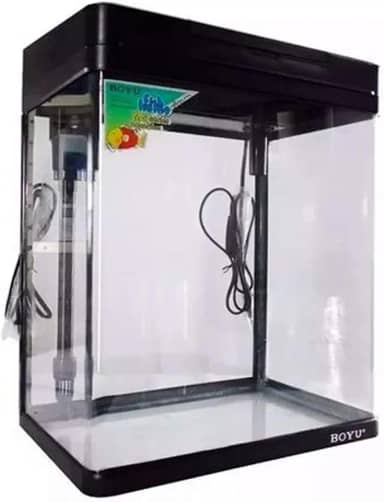 Boyu - Aquário Curvo Ms-320 20L Preto 110v