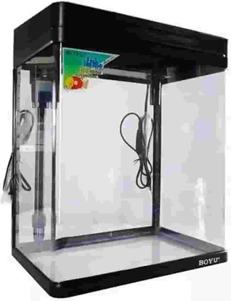 Boyu - Aquário Curvo Ms-320 20L Preto 110v