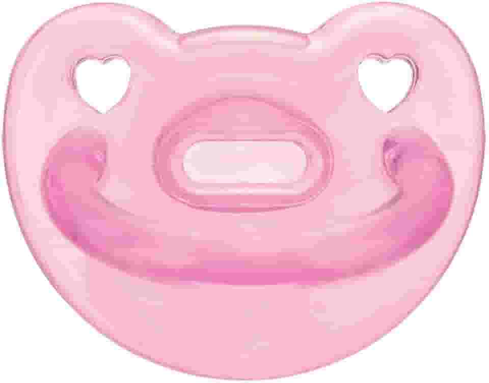 Kuka Chupeta De Silicone Soft Número 2 Rosa