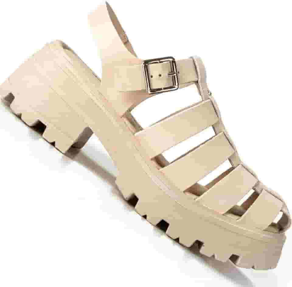 Sandalia Dakota G5031 Papete Flatform Tratorado Solado Colorido Feminino