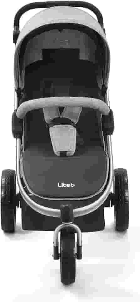 Carrinho Jogger Sway Tres Rodas 0-15kgs Preto com Cinza Litet - BB373