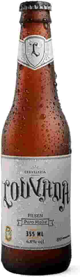 Cerveja Pilsner Cervejaria Louvada 355ml