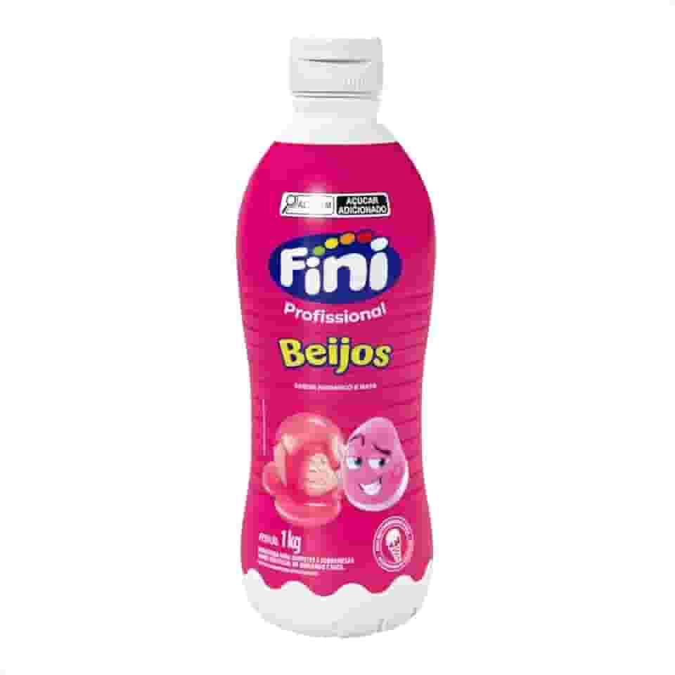 Calda Para Sorvete Beijos 1kg Fini