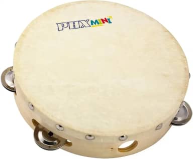 PANDEIRO INFANTIL COM PELE ANIMAL 8 POLEGADAS TH8-6 - PHX