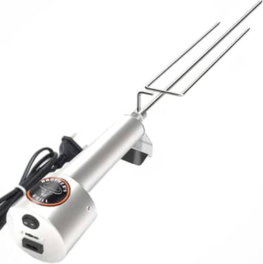 Espeto Giratório Elétrico Master Bivolt BROTHER´S GRILL (Tridente 68 cm, Cabo de Alumínio)