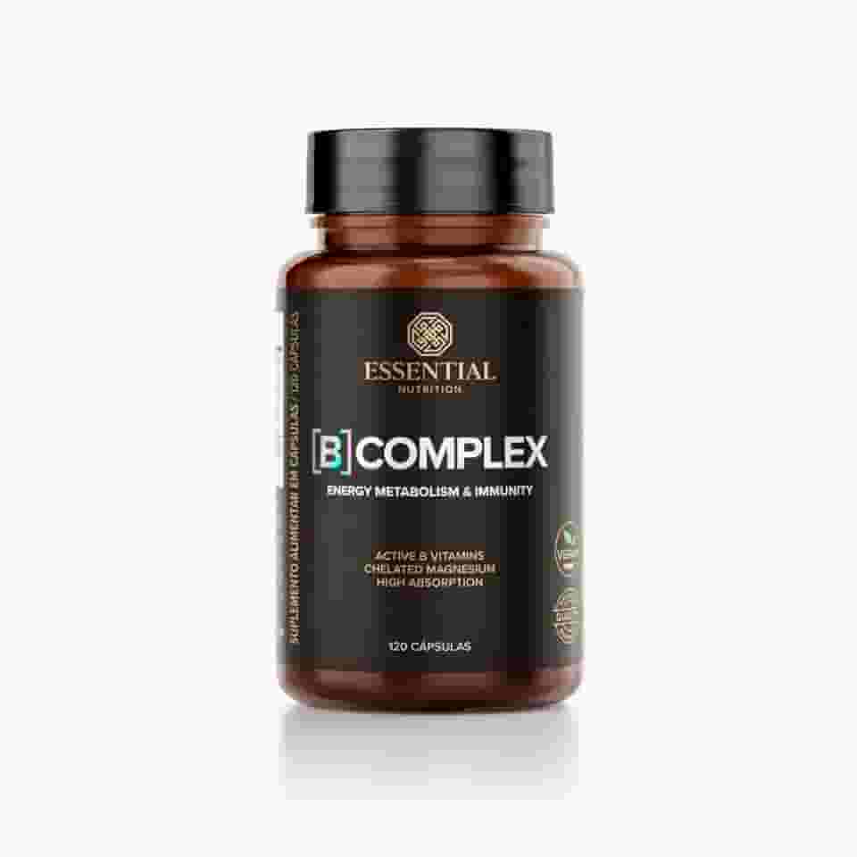 Complex B - Vitaminas - 120 Cápsulas - Essential Nutition