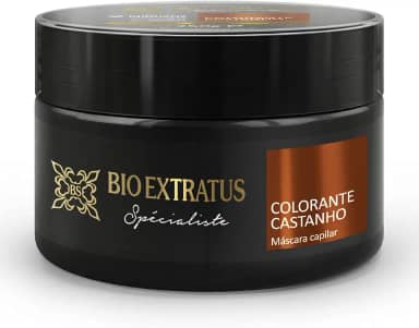 Mascara Colorante Castanho 2 Minutos Mágico Bio Extratus 250G