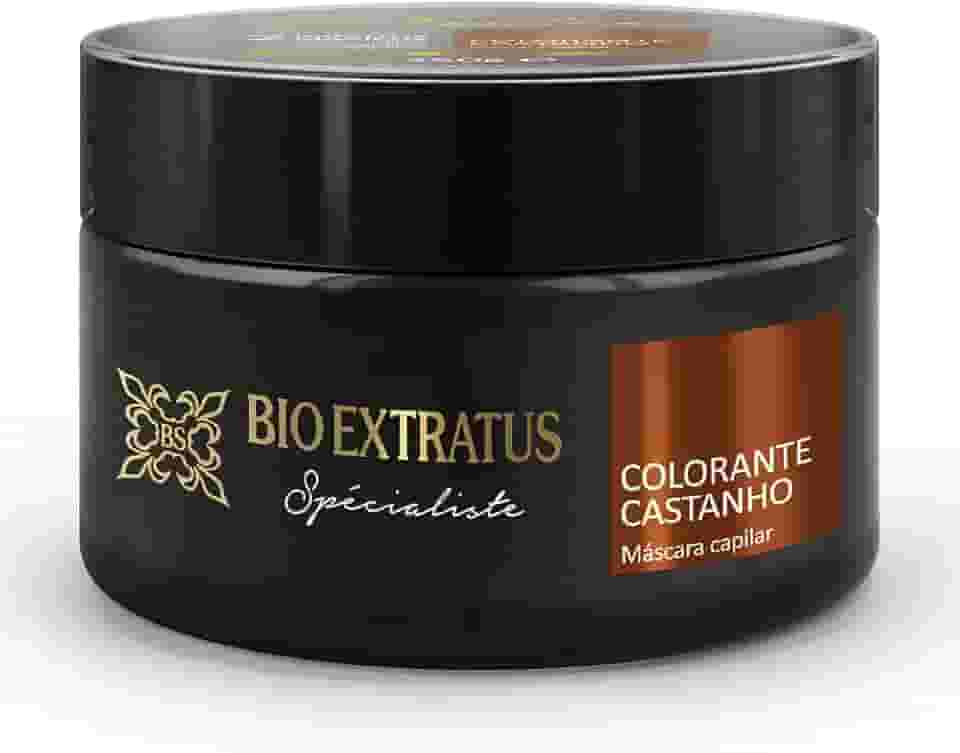 Mascara Colorante Castanho 2 Minutos Mágico Bio Extratus 250G