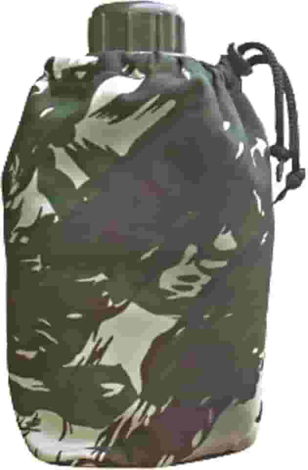 Cantil com Capa Camuflado 900ml Tático Camping